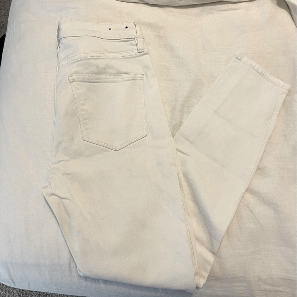 J.Crew White Skinny Jeans